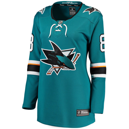 Women's Brent Burns Fanatics Sharks Alternate Premier Breakaway Jersey - Blue