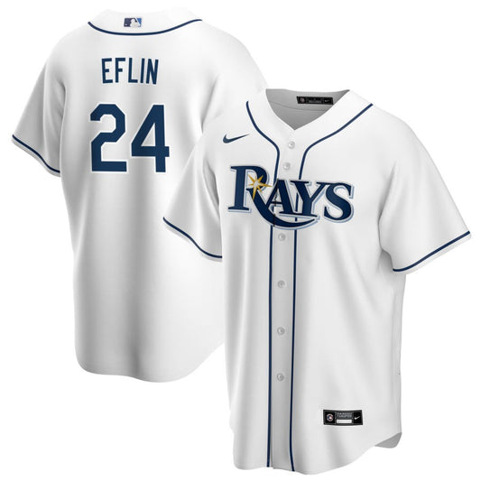 Zach Eflin Tampa Bay Rays Nike Home Replica Jersey - White