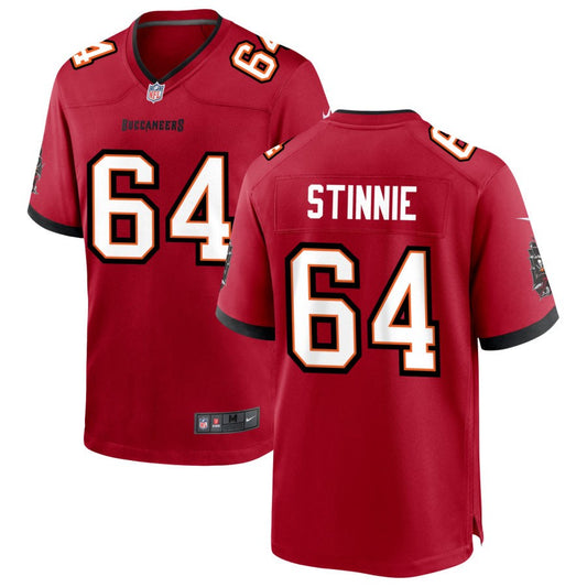 Aaron Stinnie Nike Tampa Bay Buccaneers Game Jersey - Red