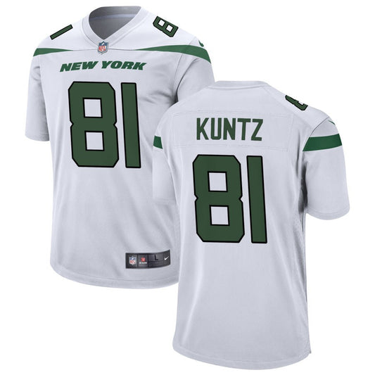 Zack Kuntz New York Jets Nike Game Jersey - White