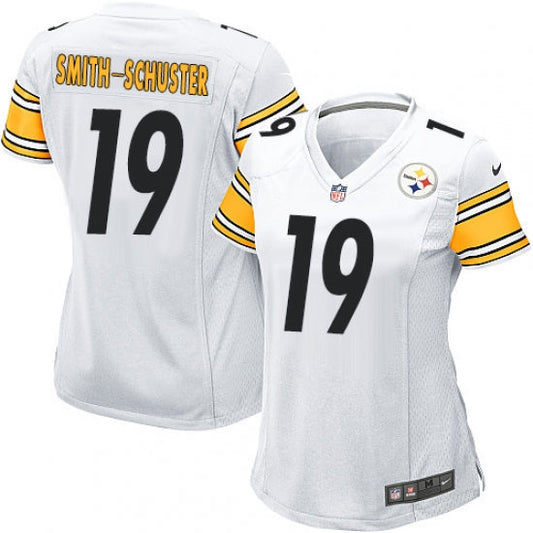 Women's Pittsburgh Steelers JuJu Smith-Schuster Game Jersey White